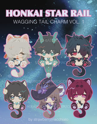 Honkai : Star Rail Waggytail Charm