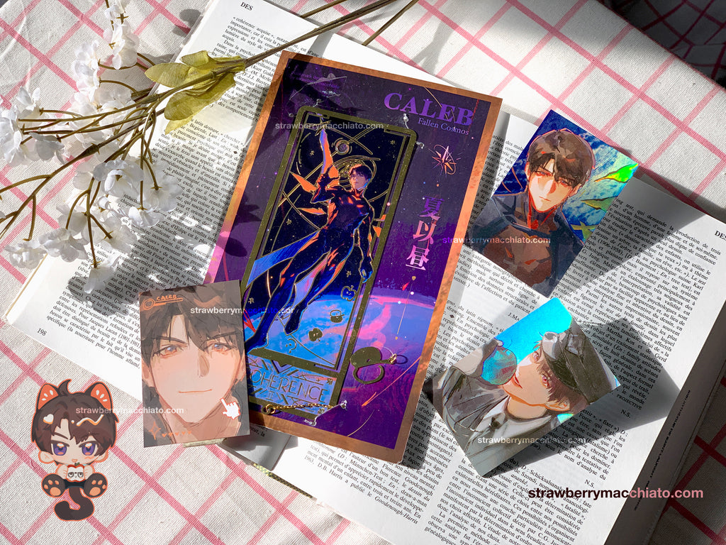 Love and Deep Space Metal Bookmark Caleb