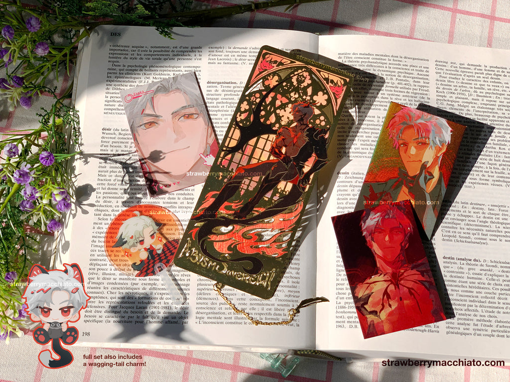 Love and Deep Space Metal Bookmark Sylus