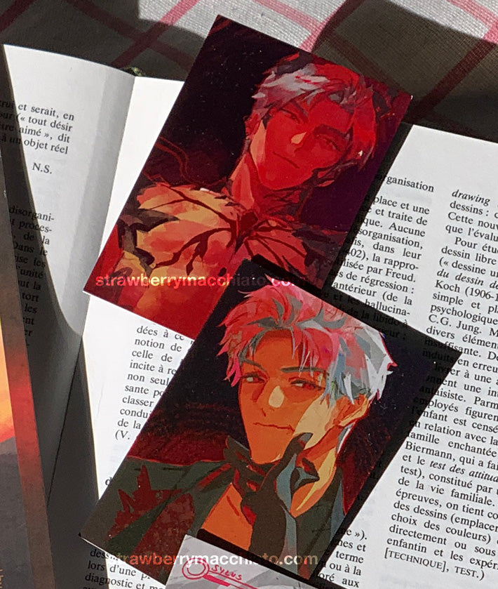 Love and Deep Space Metal Bookmark Sylus