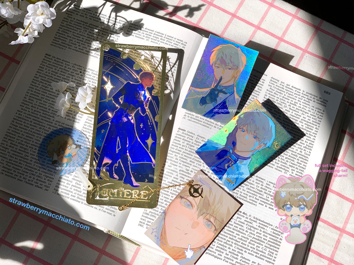 Love and Deep Space Metal Bookmark Xavier
