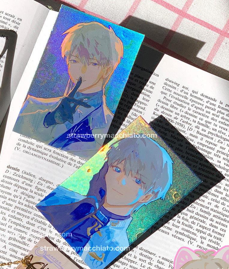 Love and Deep Space Metal Bookmark Xavier