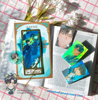 Love and Deep Space Metal Bookmark Zayne