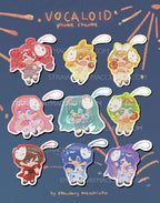 Vocaloid Double-Sided Epoxy Phone Charm