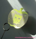 [OC] Alien Cat Green Apple Foil Card
