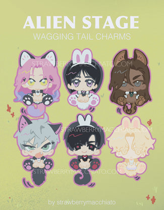 [SALE] Alien Stage Waggytail Charm