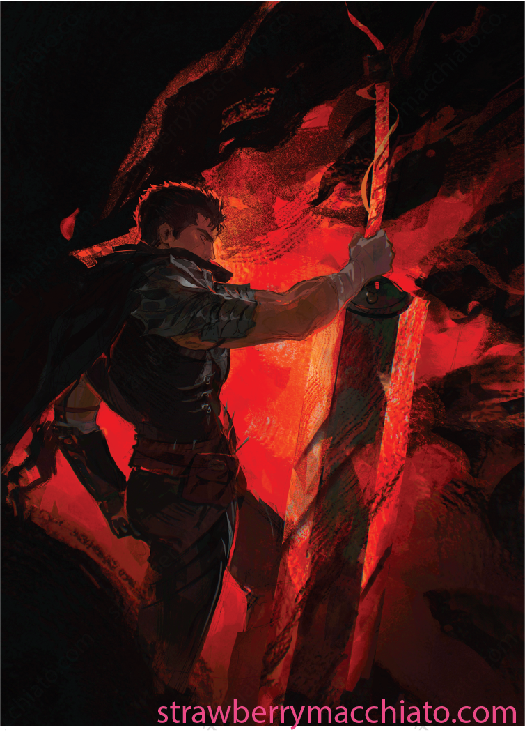 Berserk Print - Guts