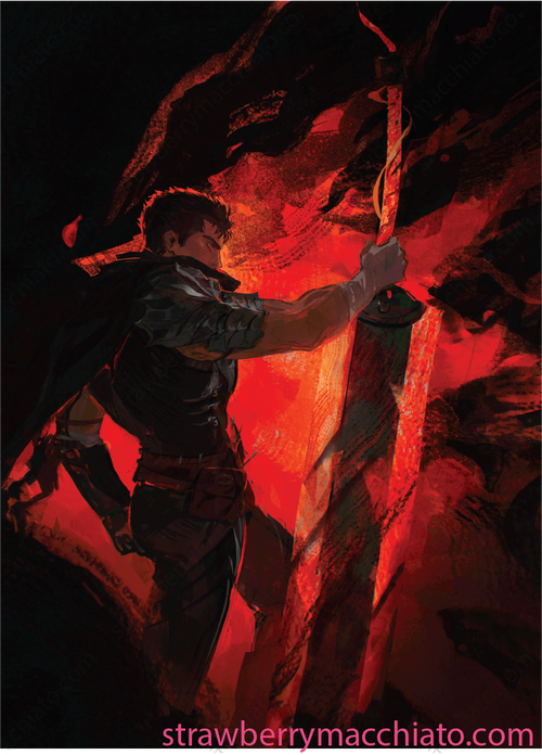 Berserk Print - Guts