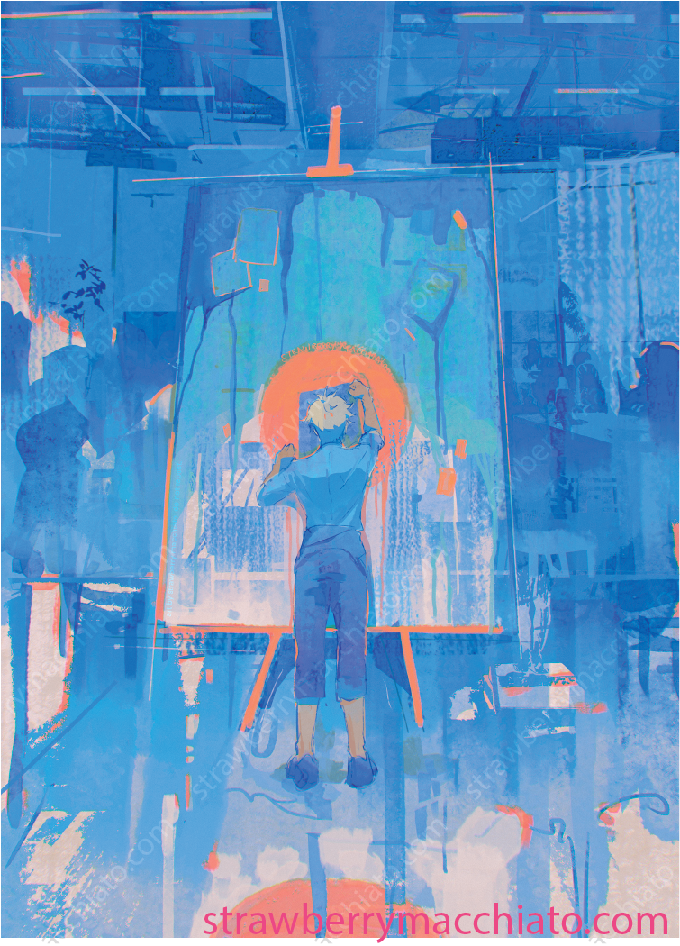 Blue Period Print - Blue Period