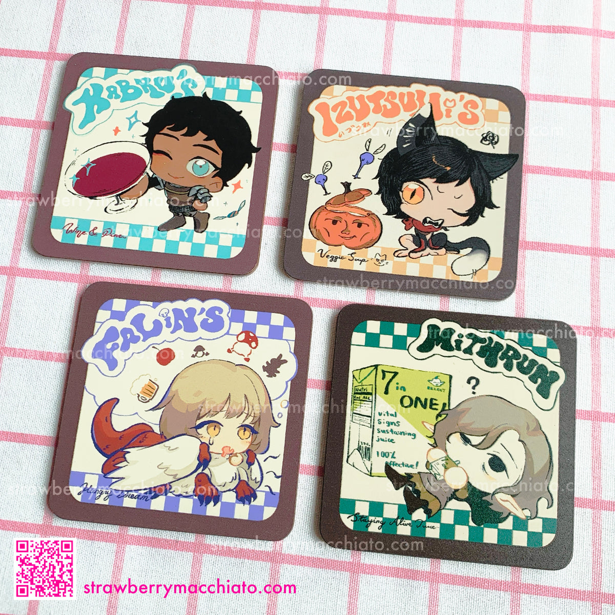 [LAST CHANCE] Dungeon Meshi - Wooden Coasters