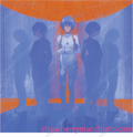 Evangelion Print - Rei (Square)
