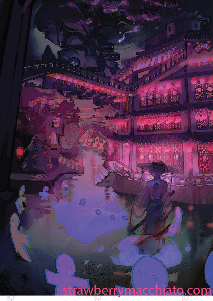 Genshin Impact Print - Wanderer