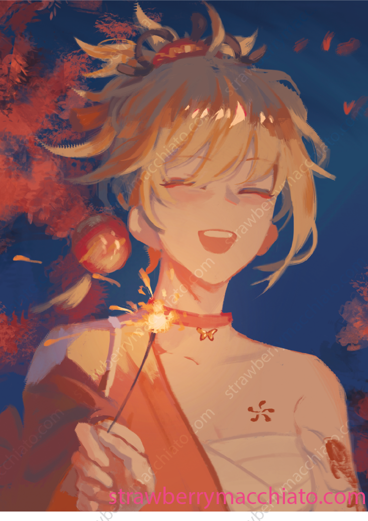 Genshin Impact Print - Yoimiya