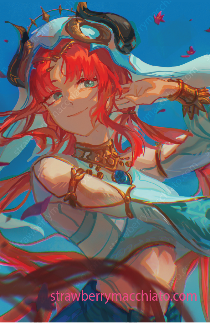 Genshin Impact Print - Nilou