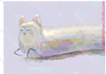 Jujutsu Kaisen Print - Gojo Cat - Furby