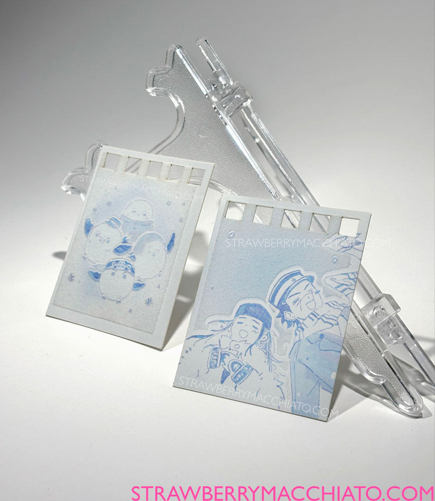 Golden Kamuy Mini Felt Card Freebie