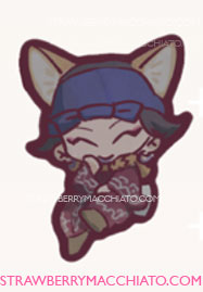 Golden Kamuy Wooden Keychain