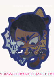 Golden Kamuy Wooden Keychain