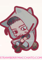Golden Kamuy Wooden Keychain