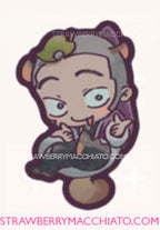 Golden Kamuy Wooden Keychain
