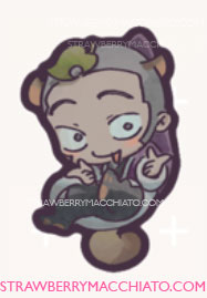 Golden Kamuy Wooden Keychain