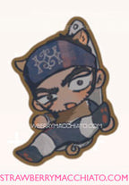 Golden Kamuy Wooden Keychain