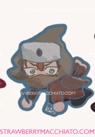 Golden Kamuy Wooden Keychain