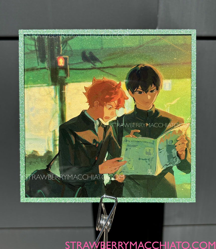 Haikyuu!!  Kagehina Acrylic Shikishi