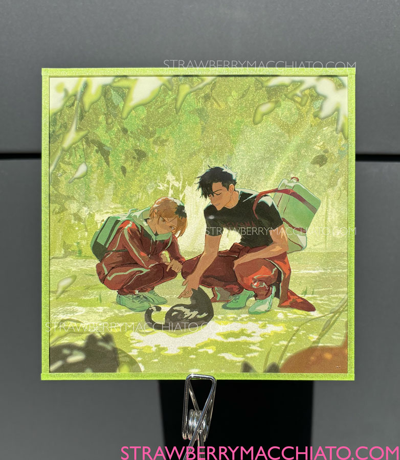 Haikyuu!!  Kuroken Acrylic Shikishi