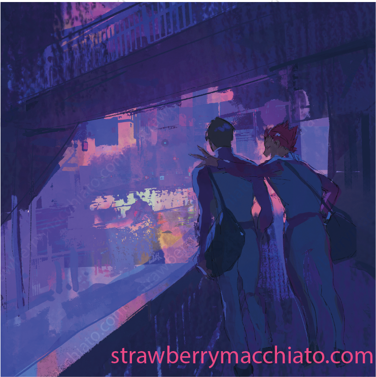Haikyuu Print - Shiratorizawa (Ushijima & Tendou)