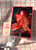 Land of the Lustrous Padparadscha Acrylic Shikishi