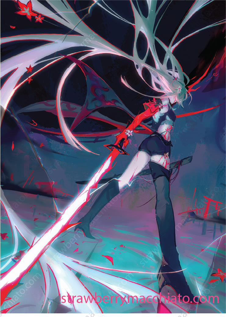 Honkai: Star Rail Print - Acheron