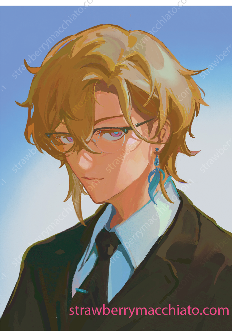 Honkai: Star Rail Print - Aventurine