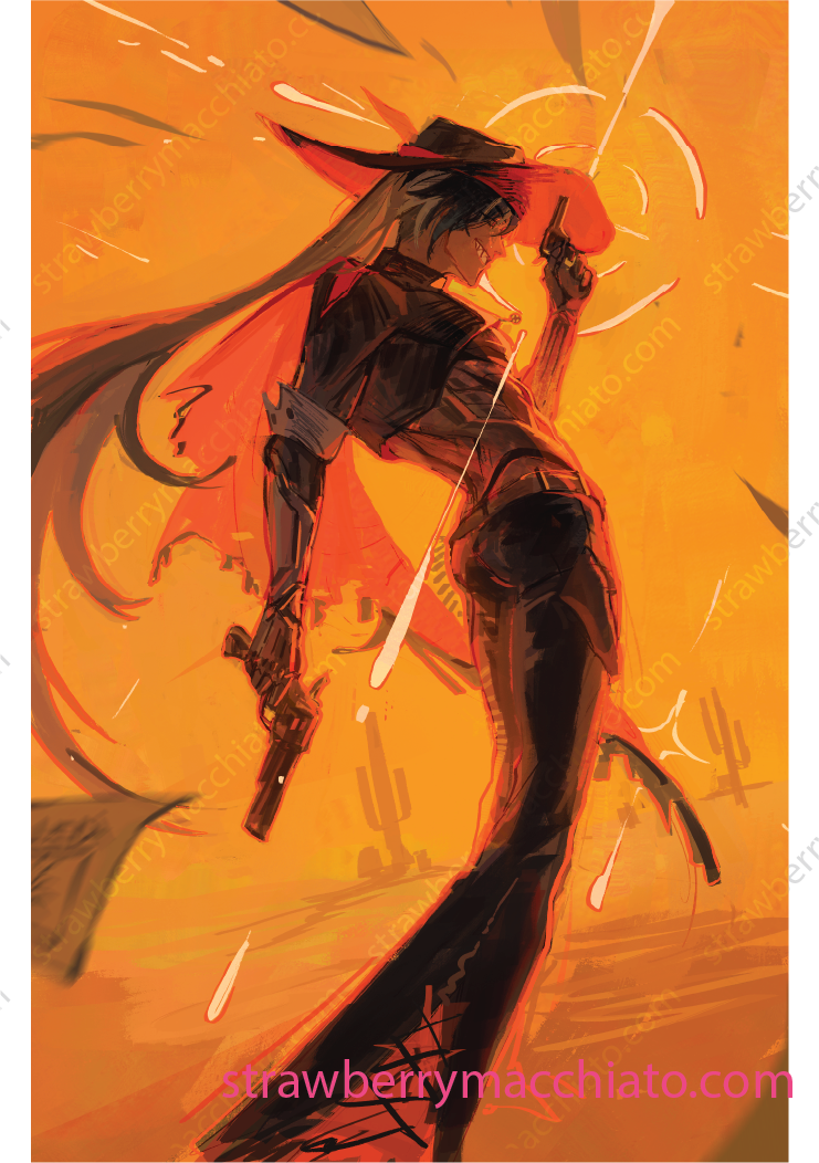 Honkai: Star Rail Print - Boothill