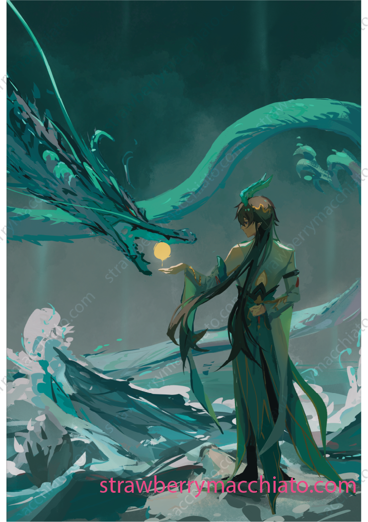 Honkai: Star Rail Print - Dan Heng Imbibitor Lunae