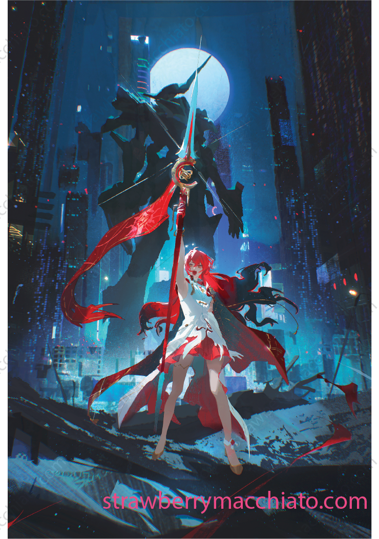 Honkai: Star Rail Print - Himeko