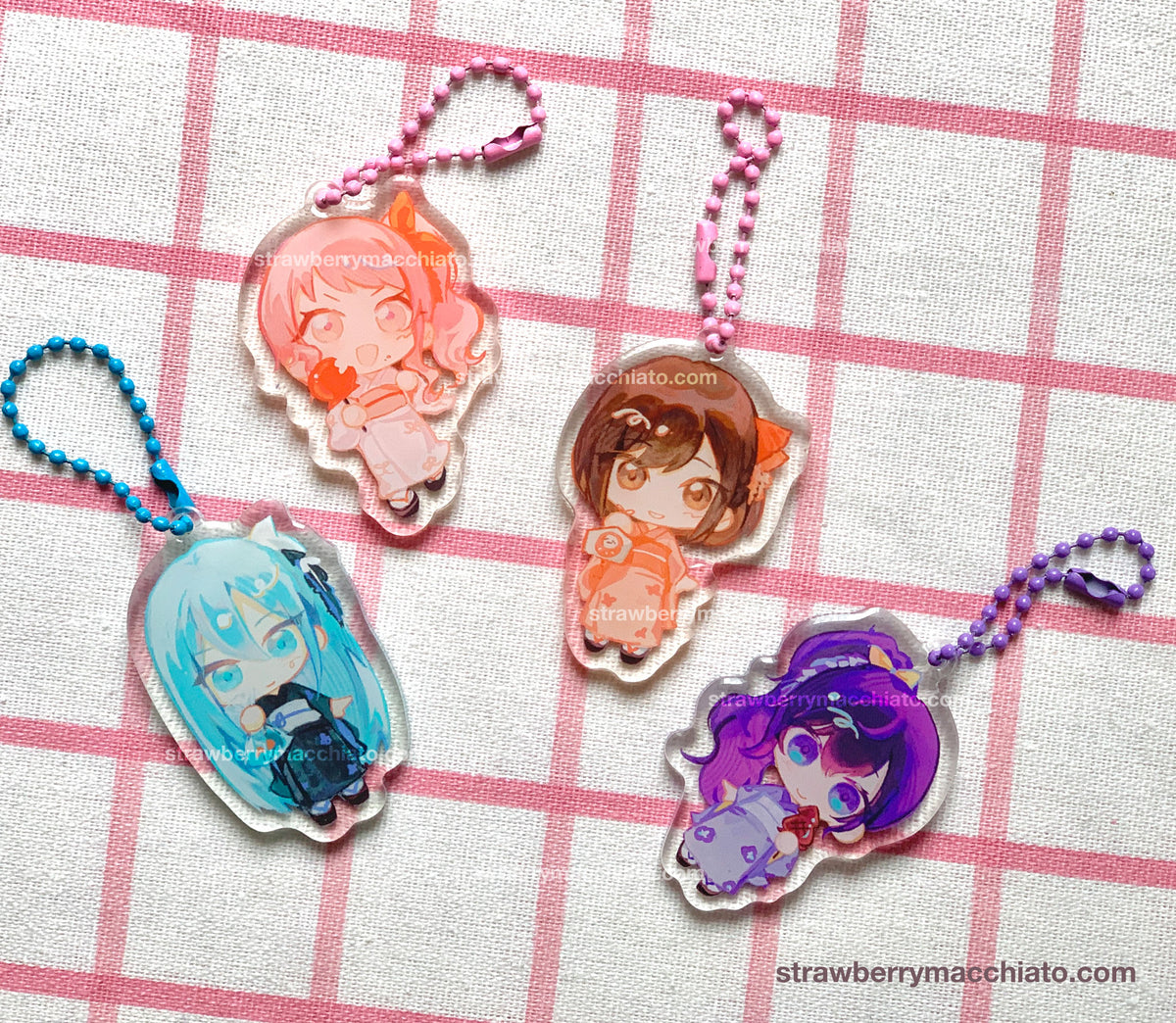 Project Sekai Nightcord at 25:00 Double-Sided Epoxy Keychain