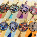 Genshin Inazuma Wooden Tasseled Keychain