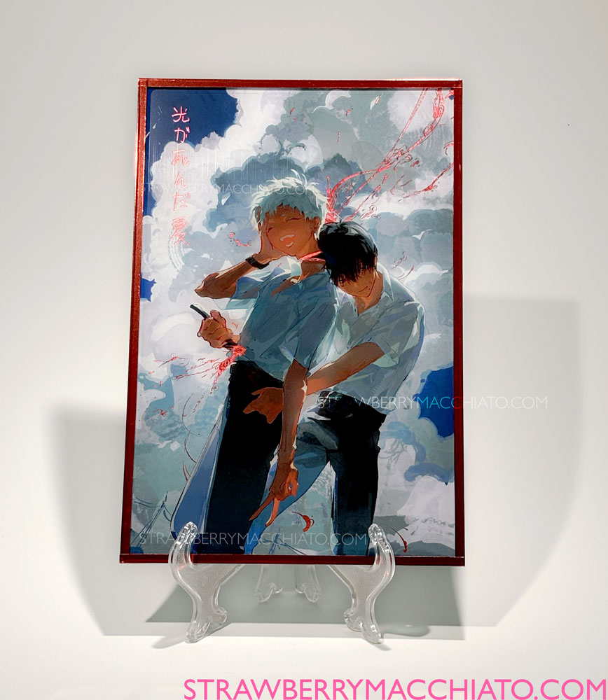 The Summer Hikaru Died Acrylic Shikishi