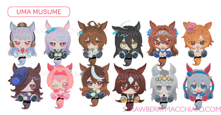 Uma Musume Waggytail Charms