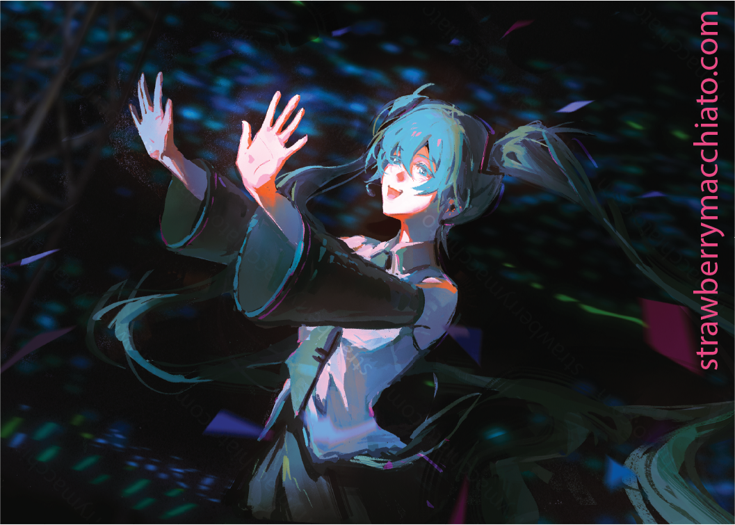 Vocaloid Print - Miku