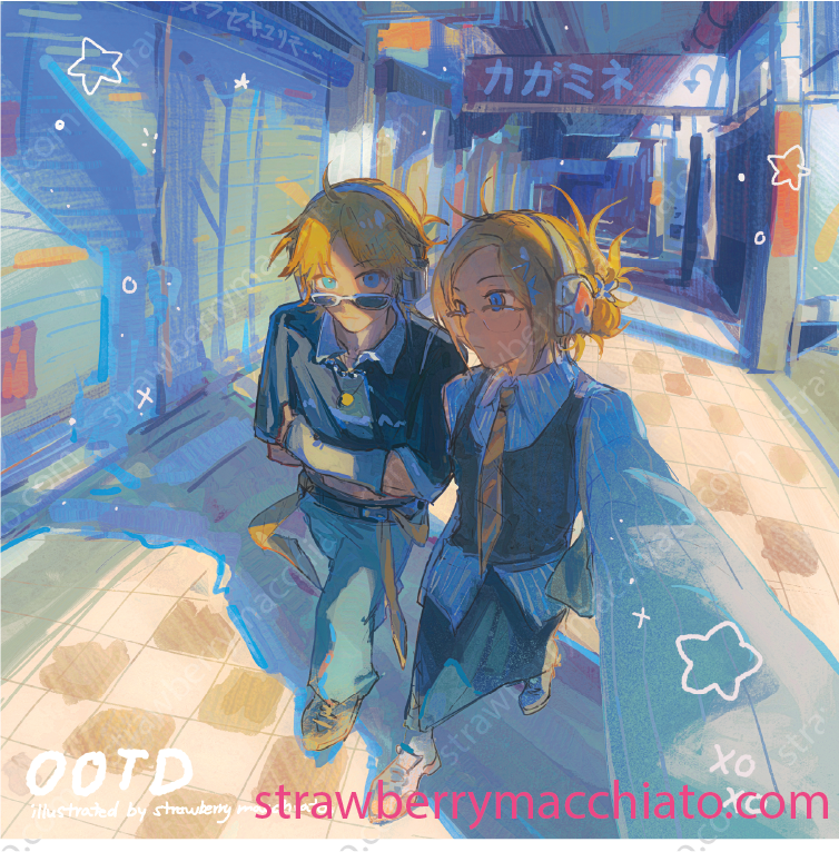 Vocaloid Print - Rin & Len