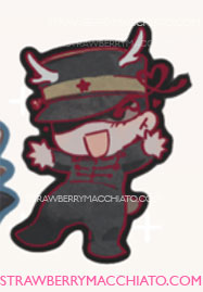 Golden Kamuy Wooden Keychain