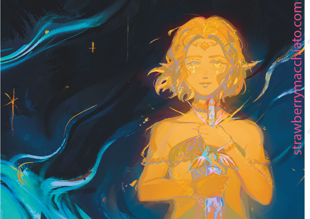 The Legend of Zelda Print - Tears of the Kingdom